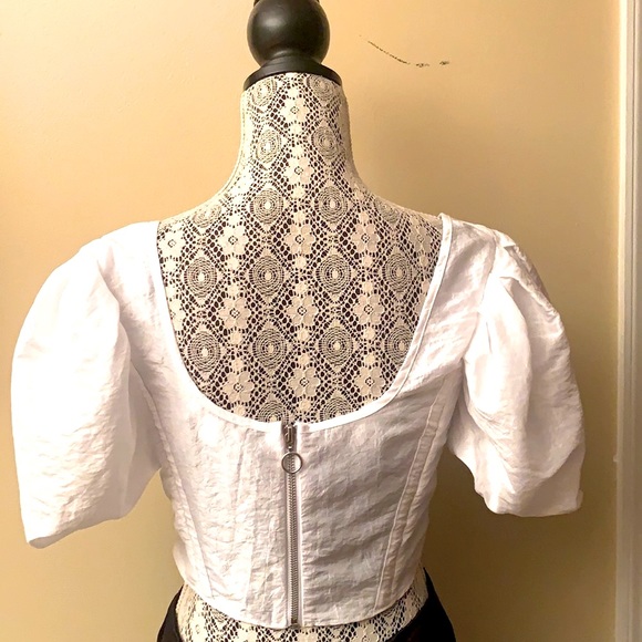 TOPSHOP Snow White crop top - Picture 4 of 6